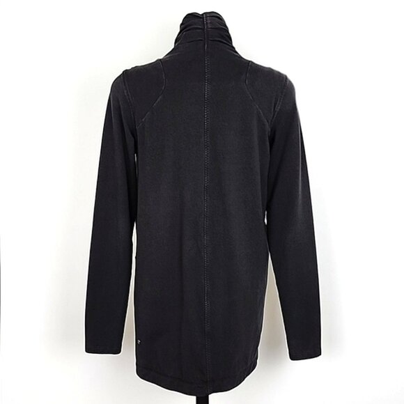 Lululemon That's A Wrap Women's Black Wrap Cardigan Thumbholes Size 8 - Picture 5 of 15